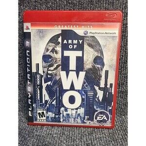 PS3 Army of Two Greatest Hits (Sony PlayStation 3, 2008) Complete Tested